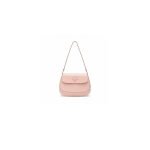 Small Prada Cleo brushed leather shoulder bag with flap