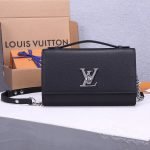 Louis Vuitton Lockme Clutch Purse - Image 2