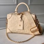 Louis Vuitton Petite Malle Souple Handbag — Louis Vuitton handbag detail view 2