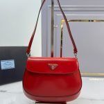 Small Prada Cleo brushed leather shoulder bag with flap - Image 2