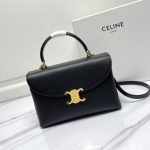 CELINE MEDIUM NINO BAG IN SUPPLE CALFSKIN — Celine handbag detail view 2