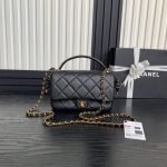 CHANEL Flap Bag with Top Handle(HIGH-END GRADE) - Image 2