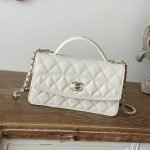 CHANEL Chain Clutch — Chanel handbag detail view 2
