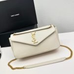 YSL CALYPSO small in plunged lambskin - Image 2