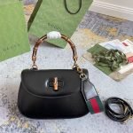 GUCCI BAMBOO 1947 JUMBO GG SMALL TOP HANDLE BAG - Image 2