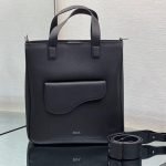 SADDLE TOTE BAG WITH SHOULDER STRAP - Image 2
