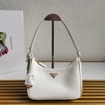 Prada Re-Edition Saffiano leather mini bag — Prada handbag detail view 2