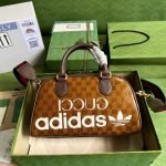 adidas x Gucci mini duffle bag — Gucci handbag detail view 2
