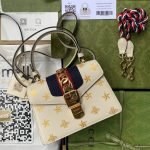GG Sylvie Bee Star mini leather bag - Image 2