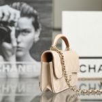 CHANEL MINI FLAP WITH TOP HANDLE(HIGH-END GRADE) - Image 3