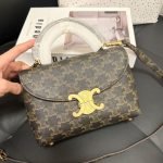 CELINE TEEN NINO BAG IN TRIOMPHE CANVAS — Celine handbag detail view 3