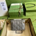 GG Matelass' top handle mini bag — Gucci handbag detail view 3