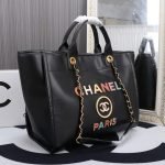 CHANEL LARGE DEAUVILLE TOTE - Image 3