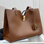 CELINE CABAS 16 IN SUPPLE SMOOTH CALFSKIN — Celine handbag detail view 3