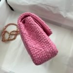 Chanel Tweed Medium Classic Flap Bag - Image 3
