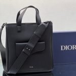 SADDLE TOTE BAG WITH SHOULDER STRAP - Image 3