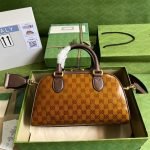 adidas x Gucci mini duffle bag — Gucci handbag detail view 3