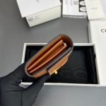 CELINE 16 Large Wallet in Shiny Calf Leather - Image 3