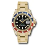 GMT MASTER 2 GOLDEN RAINBOW DIAMOND 40MM 116758 SAru-78208