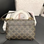 CELINE TEEN NINO BAG IN TRIOMPHE CANVAS — Celine handbag detail view 4