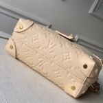 Louis Vuitton Petite Malle Souple Handbag — Louis Vuitton handbag detail view 4
