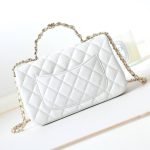 CHANEL Mini Flap With Top Handle - Image 4