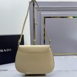 Small Prada Cleo brushed leather shoulder bag with flap - Image 4