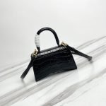 Balenciaga WOMEN’S HOURGLASS XS HANDBAG CROCODILE EMBOSSED - Image 4