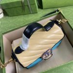 Online Exclusive GG Marmont mini bag — Gucci handbag detail view 4
