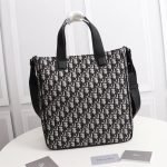 SADDLE TOTE BAG WITH SHOULDER STRAP - Image 4