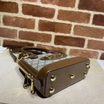 Gucci Horsebit 1955 Mini Top Handle Bag - Image 5
