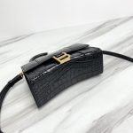 Balenciaga WOMEN’S HOURGLASS XS HANDBAG CROCODILE EMBOSSED - Image 5