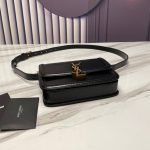 SOLFERINO SMALL SATCHEL IN BOX SAINT LAURENT LEATHER - Image 5