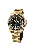 Rolex GMT-Master II Yellow Gold Automatic Green Dial Men’s Watch 116718-LN-78208 - Image 9