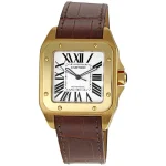 CARTIER santos 18kt Yellow Gold Men’s WatchItem -W20071Y1