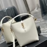 YSL LE 37 IN SHINY LEATHER — Saint Laurent handbag detail view 6