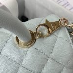 CHANEL Coco Handle Bag Small — Chanel handbag detail view 6