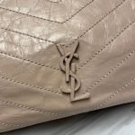 YSL NIKI SHOPPING IN VINTAGE LEATHER — Saint Laurent handbag detail view 6
