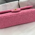 Chanel Tweed Medium Classic Flap Bag - Image 6