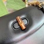 GUCCI BAMBOO 1947 JUMBO GG SMALL TOP HANDLE BAG - Image 6