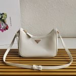 Prada Re-Edition Saffiano leather mini bag — Prada handbag detail view 6