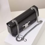 CELINE CLAUDE shiny cowhide leather chain shoulder bag - Image 6