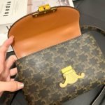 CELINE TEEN NINO BAG IN TRIOMPHE CANVAS — Celine handbag detail view 7