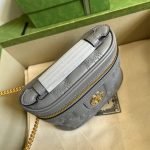 GG Matelass' top handle mini bag — Gucci handbag detail view 7