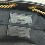 YSL Joe quilted lambskin mini bucket — Saint Laurent handbag detail view 7