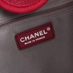 CHANEL Woven Straw Raffia Striped Medium Deauville Tote - Image 7