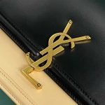 SOLFERINO MEDIUM SATCHEL IN BOX SAINT LAURENT LEATHER — Saint Laurent handbag detail view 7