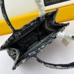 SMALL DIORAMOUR DIOR BOOK TOTE — Dior handbag detail view 8