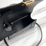 Balenciaga WOMEN’S HOURGLASS SMALL HANDBAG CROCODILE EMBOSSED — Balenciaga handbag detail view 8