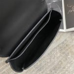 KAIA SMALL SATCHEL IN SMOOTH LEATHER — Saint Laurent handbag detail view 8